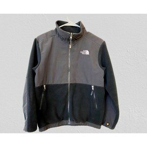 Boys  Black The North Face Denali Fleece Jacket Size Large